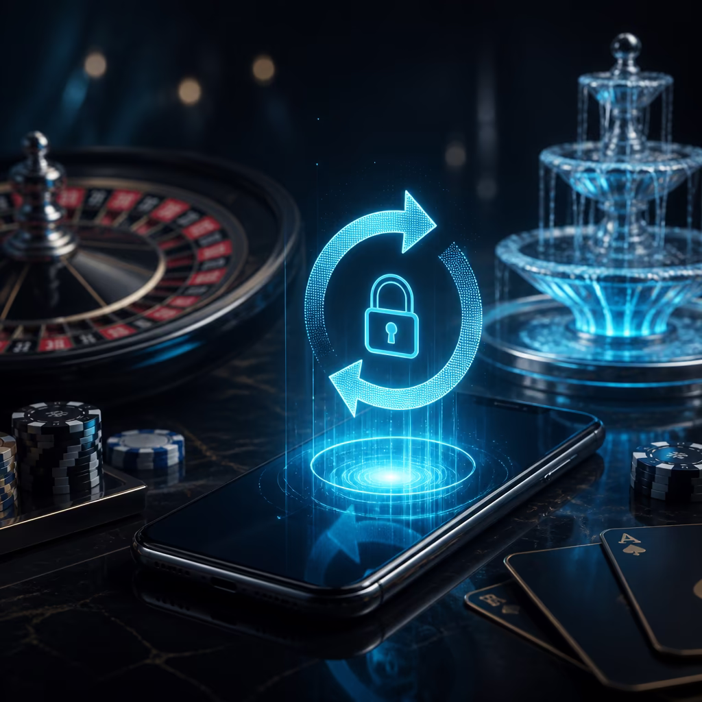 Symbolische Hilfe bei Login-Problemen